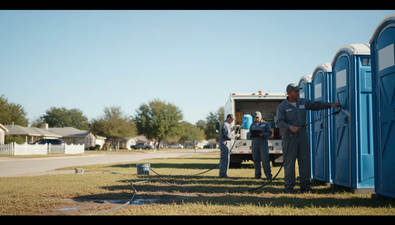 Long-Term Portable Toilet Rental in Woodville, TX near me